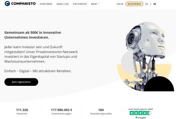 Companisto - Jetzt in Unternehmen investieren!