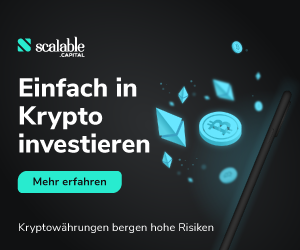 Kryptowährung - Einfach in Bitcoin investieren via scalable.capital